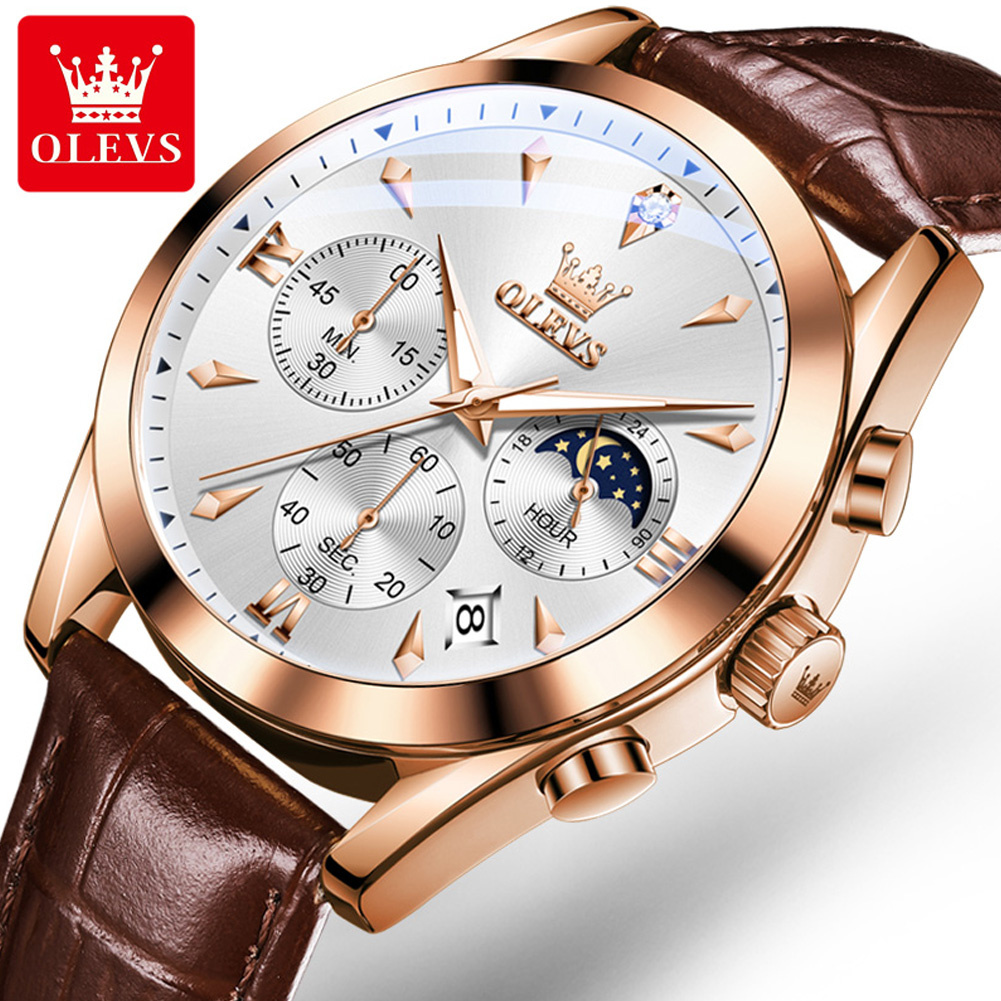 OLEVS Brand New Fashion Quartz - مراجعة Luxury Watch Name وسعره