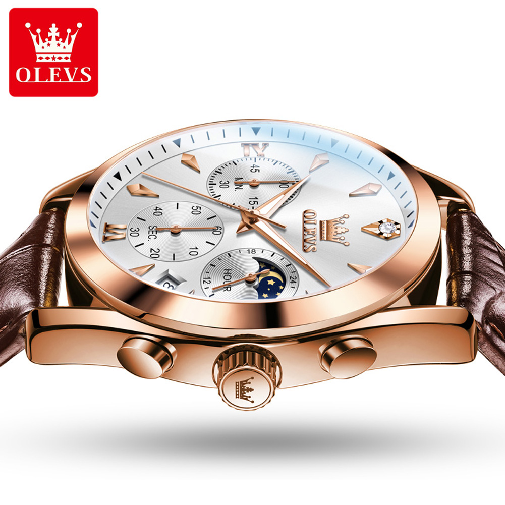 OLEVS Brand New Fashion Quartz - مراجعة Luxury Watch Name وسعره