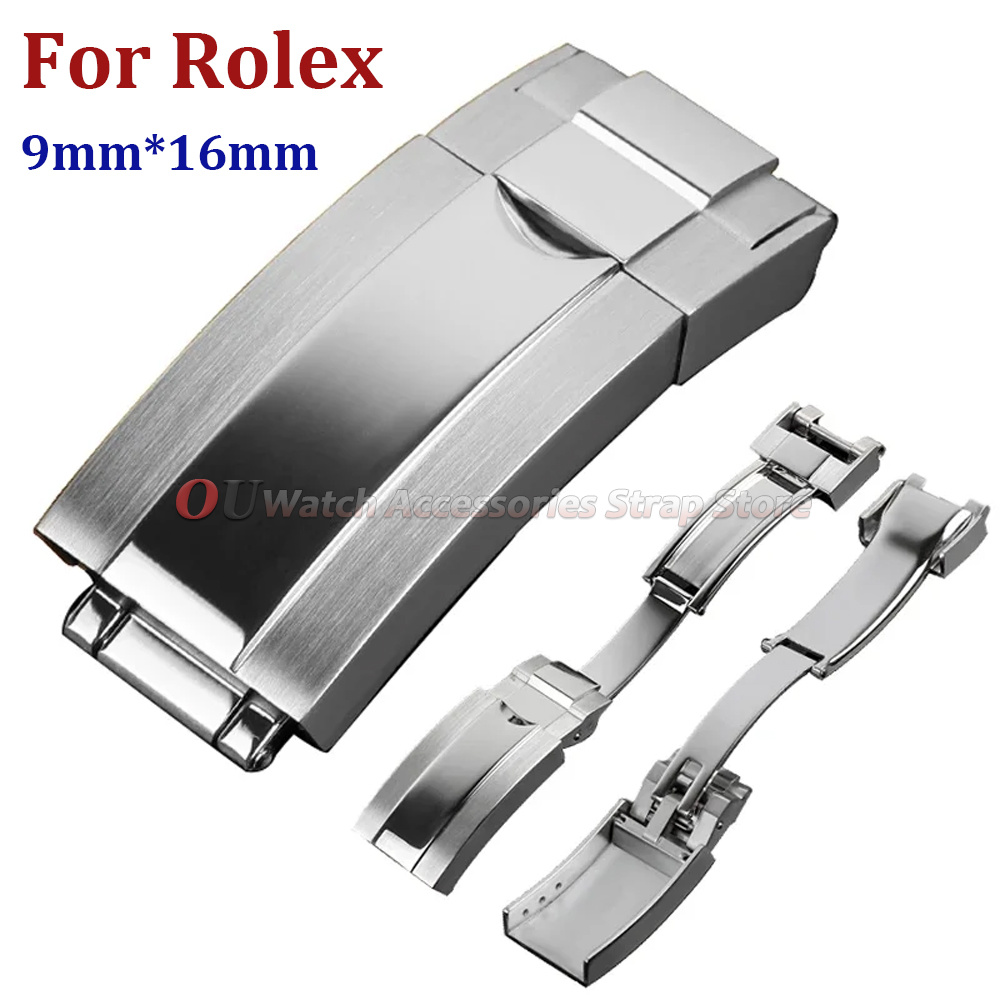 9mmx16mm Stainless Steel Deplo - مراجعة Luxury Watch Face وسعره