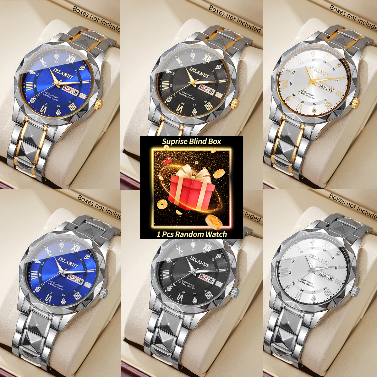 1PC Surprise Mystery Watch Bli - مراجعة Luxury Watch Box وسعره