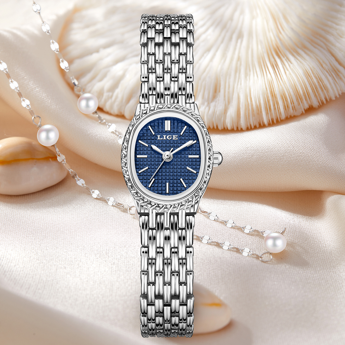 LIGE Fashion Elegant Quartz Wo - مراجعة Luxury Women'S Watch وسعره